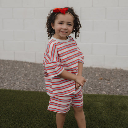 Child Short Set | Heritage Stripe