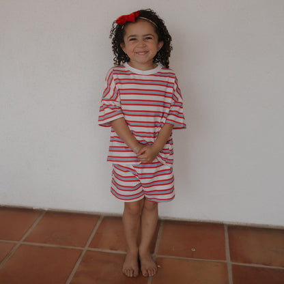Child Short Set | Heritage Stripe
