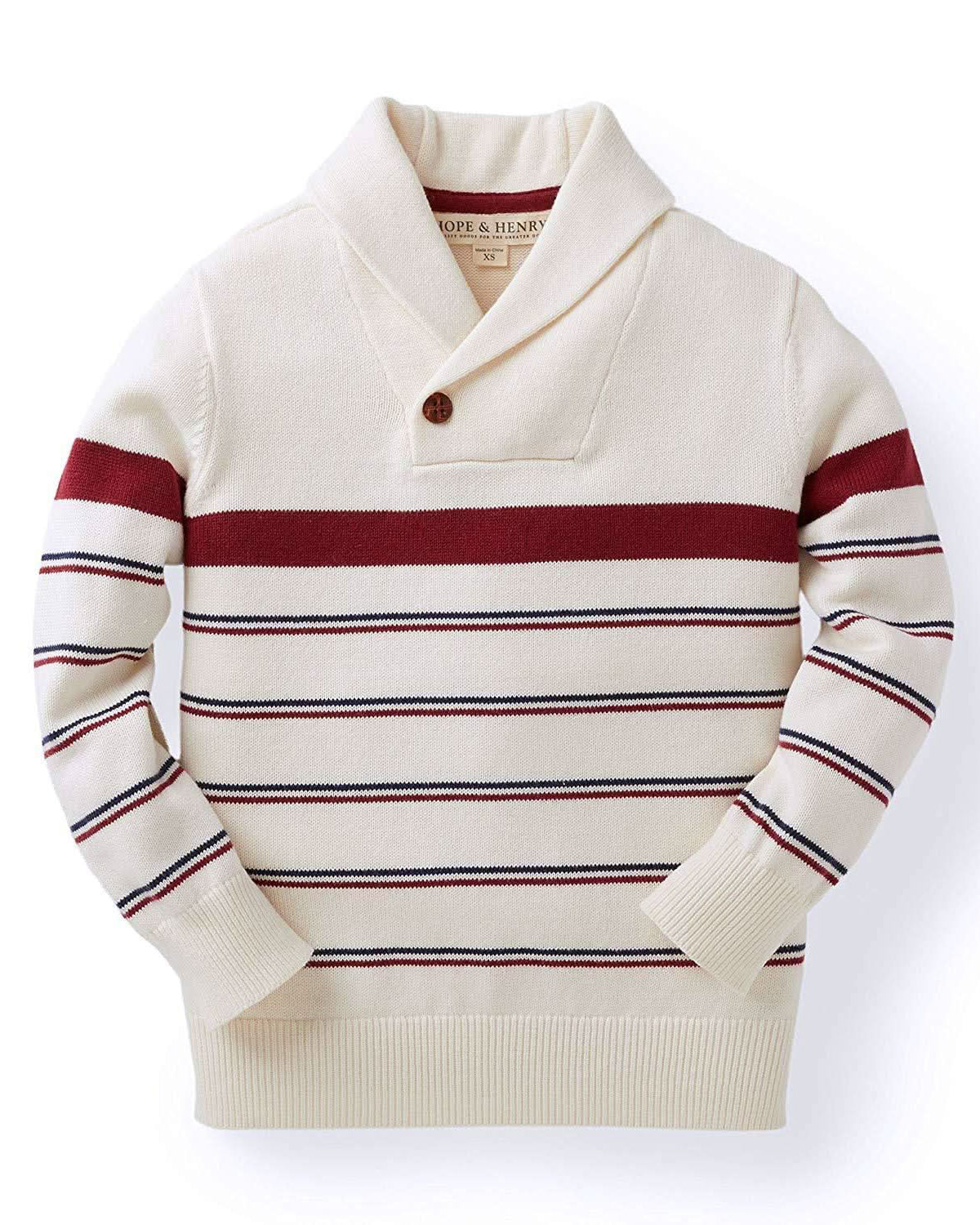 Shawl Collar Organic Sweater