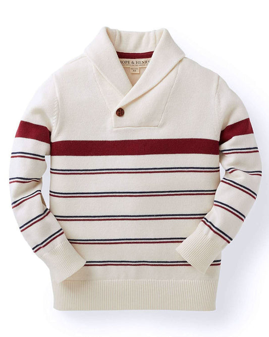 Shawl Collar Organic Sweater