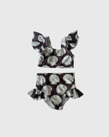 Girl's Two Piece Swimsuit | Seashells