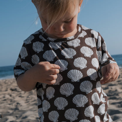 Bamboo Short Set | Seashells