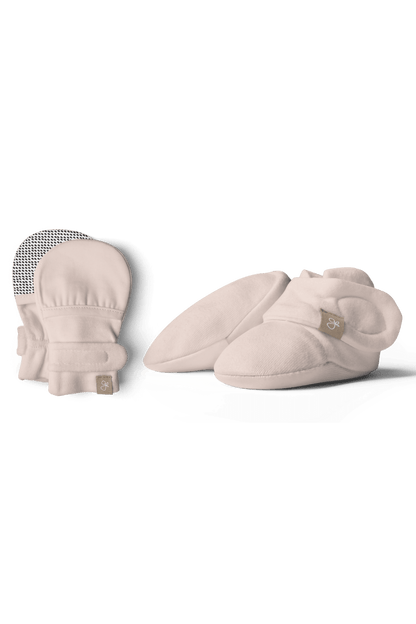 STAY ON MITTS + BOOTS SET | ROSE