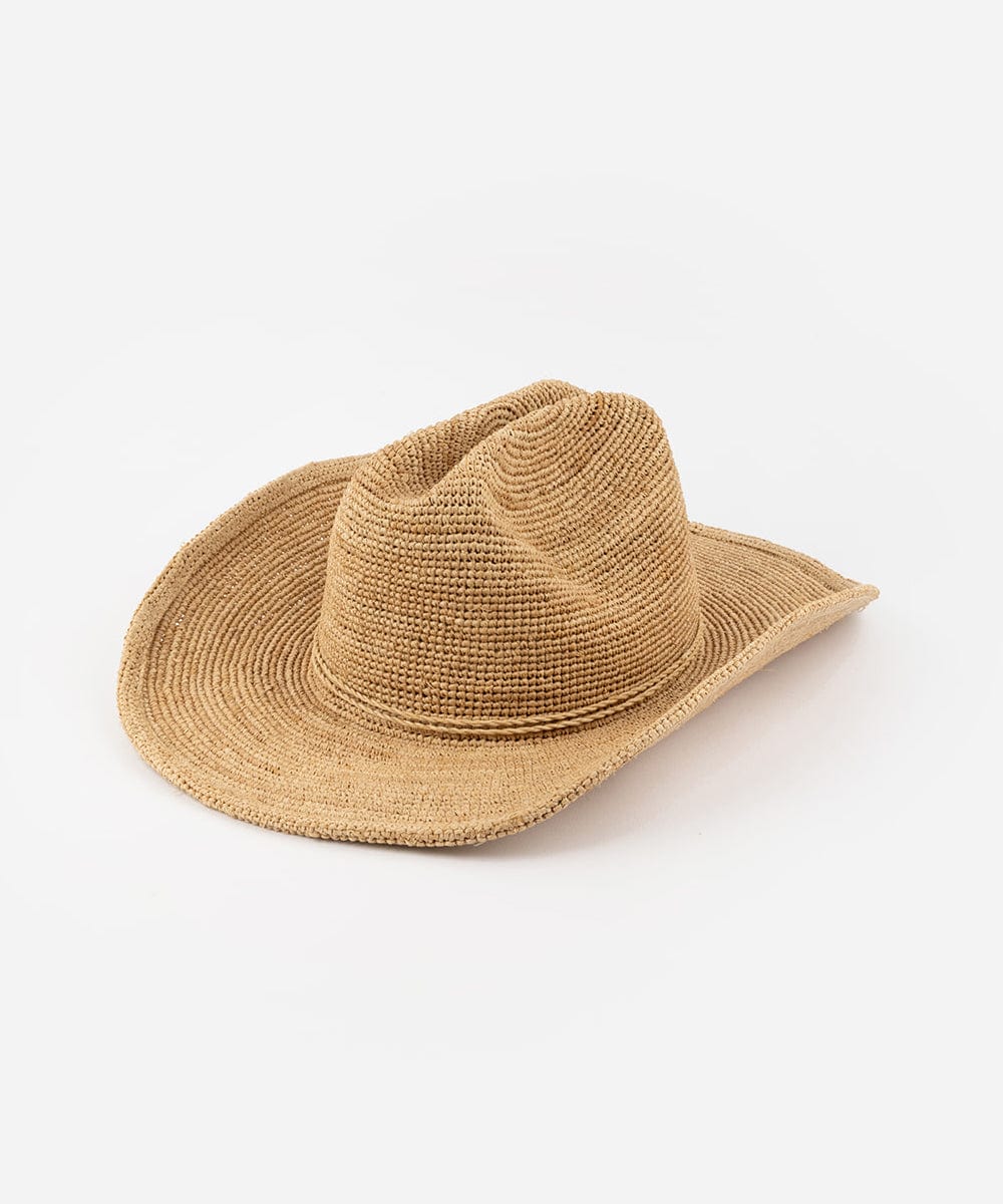 Ames Packable Straw Cowboy Hat