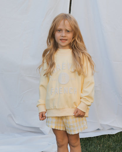 Child Sweatshirt | ff Yellow