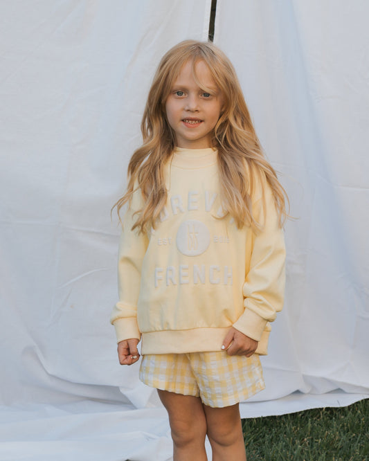 Child Sweatshirt | ff Yellow