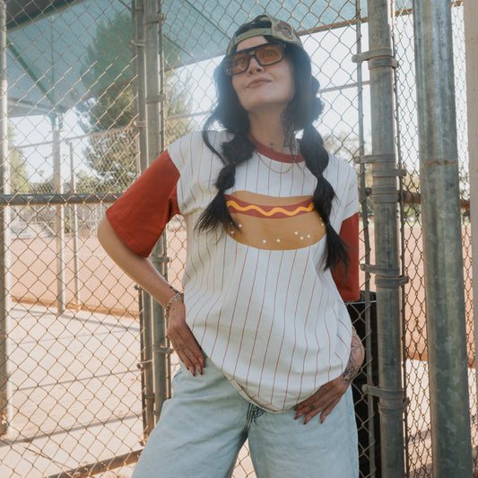 Adult Cotton Tee | Hot Dogs