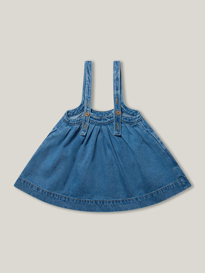 The Oversized Denim Pinafore Kids