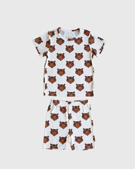 Bamboo Short Set | Tigers