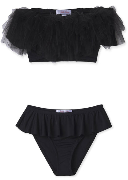 Black Bikini with Tulle