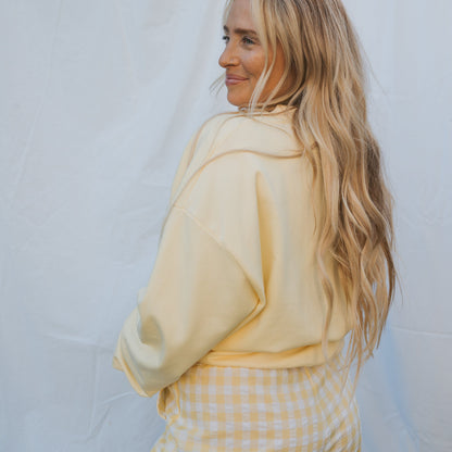 Adult Sweatshirt | ff Yellow